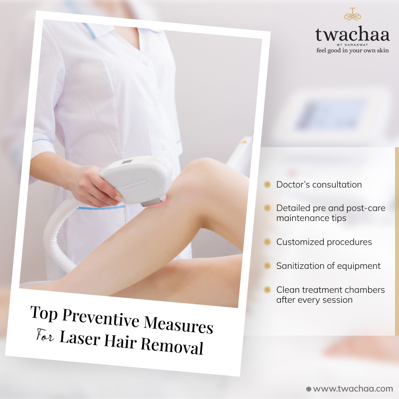 Laser Hair Removal: Preventive Measures Followed by the Clinic