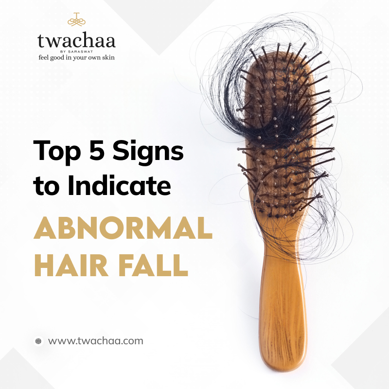 Top 5 Signs That Tell Your Hair Fall is Not Normal