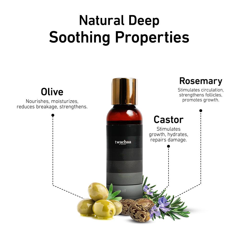 Hair growth oil with Amla